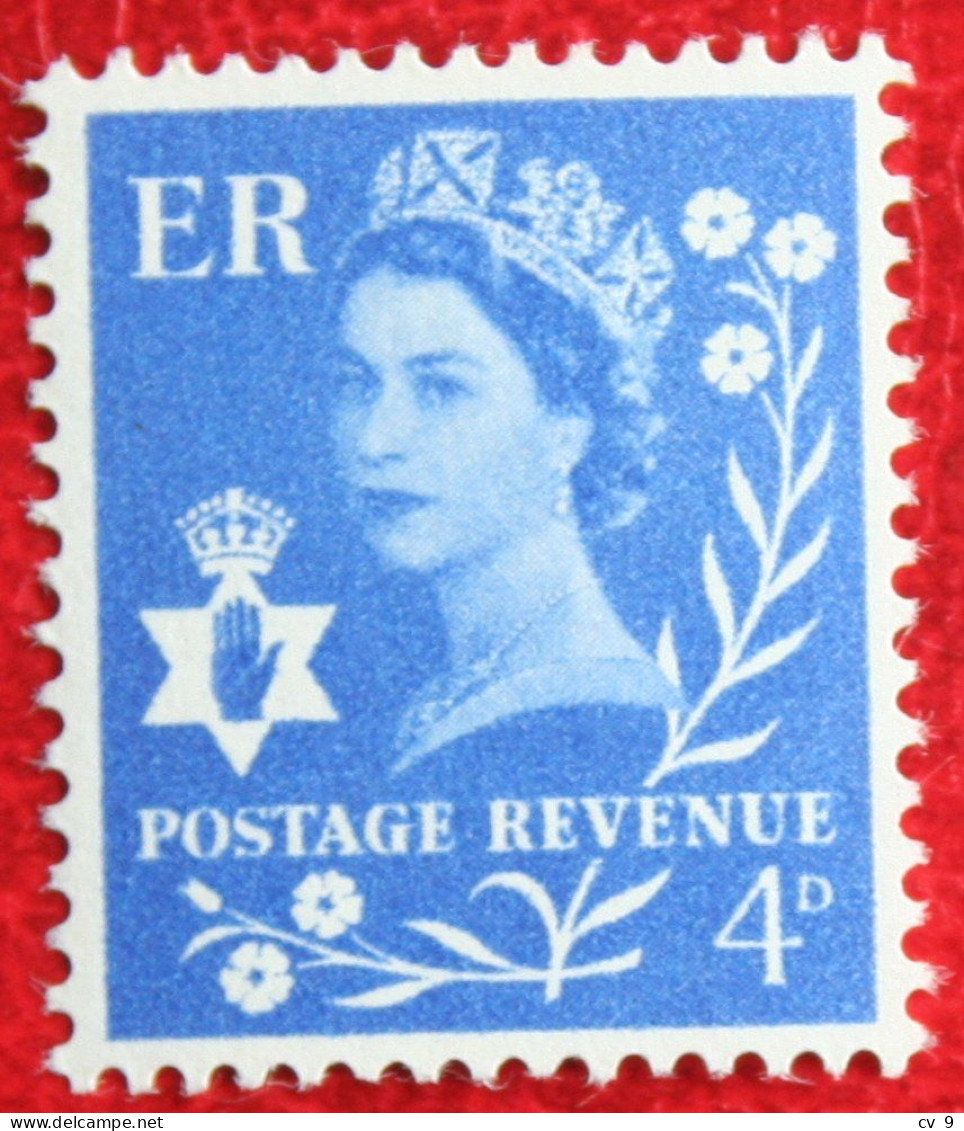 4D WILDING Northern IRELAND (Mi 4) 1966 POSTFRIS MNH ** ENGLAND GRANDE-BRETAGNE GB GREAT BRITAIN - Northern Ireland