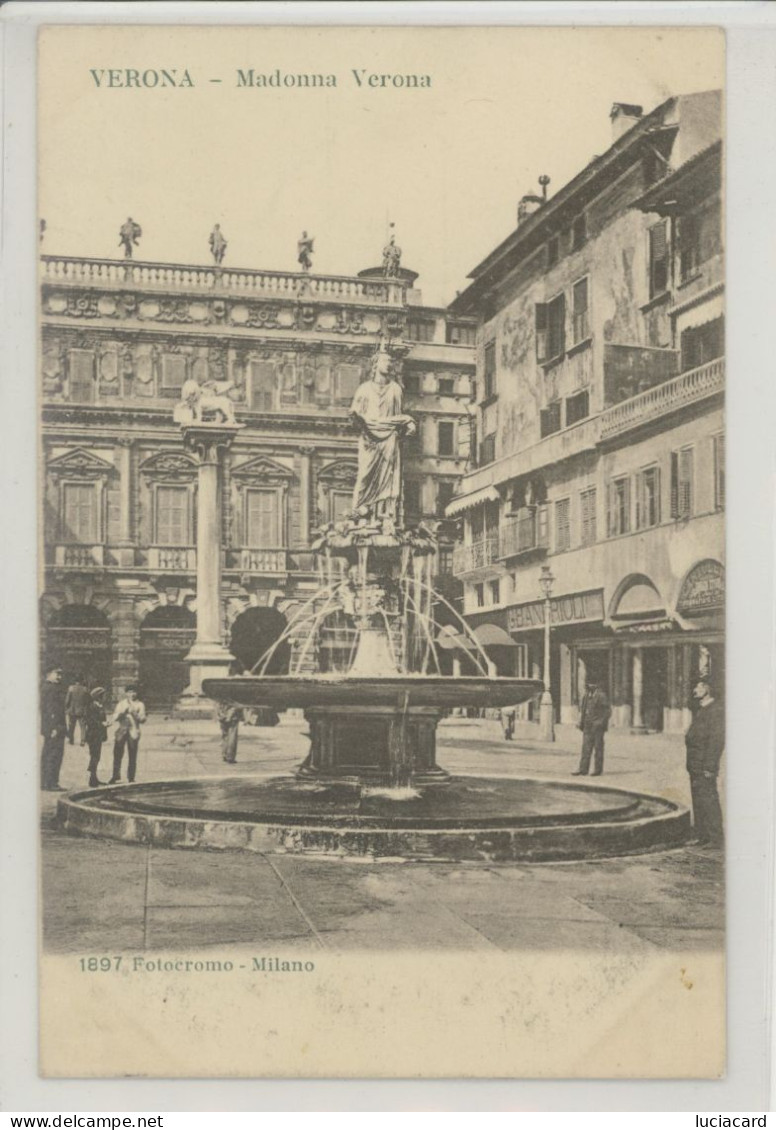 VERONA - MADONNA VERONA ANIMATA - INIZI 1900 - Verona