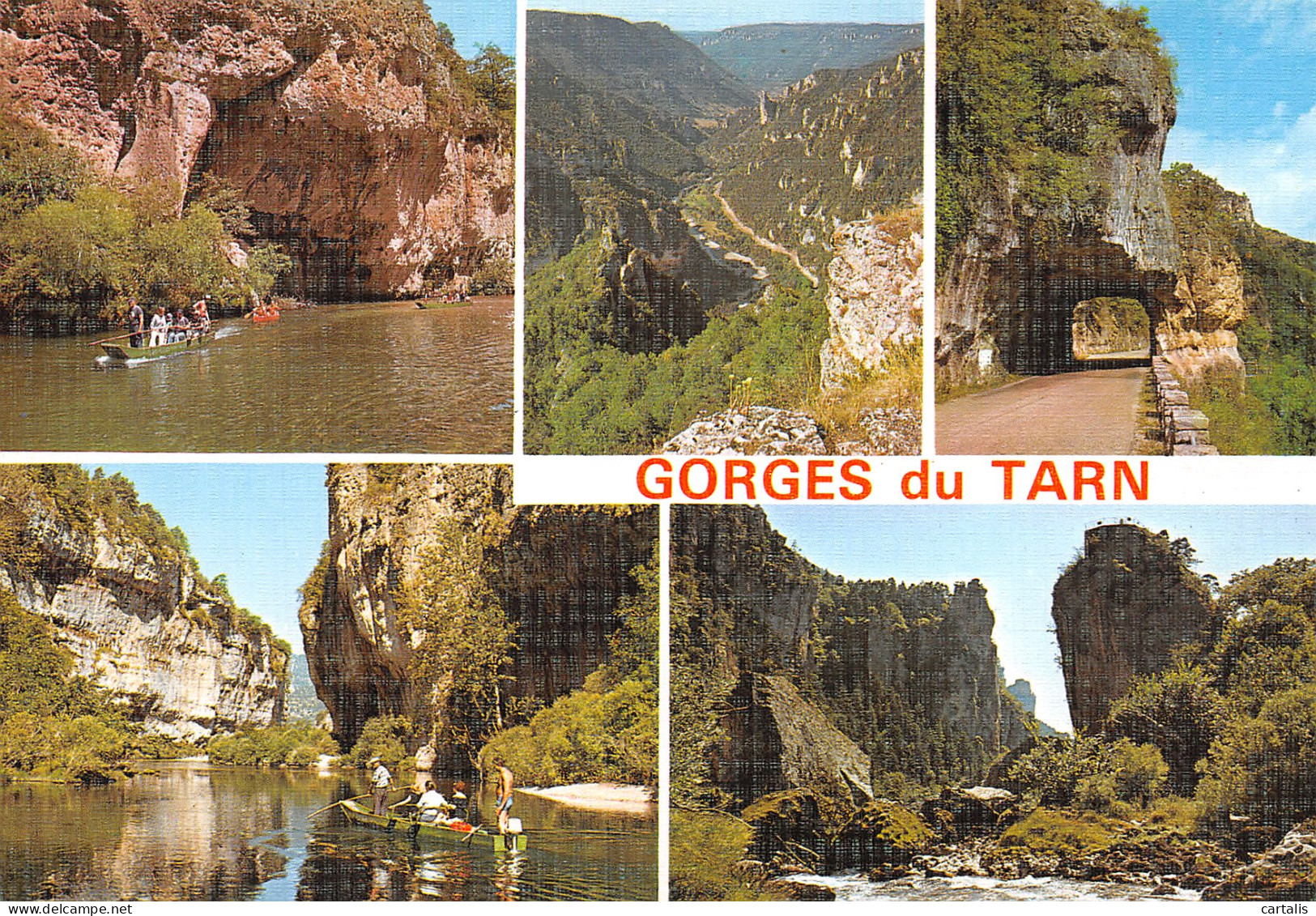 48-GORGES DU TARN-N°4166-C/0065 - Gorges Du Tarn
