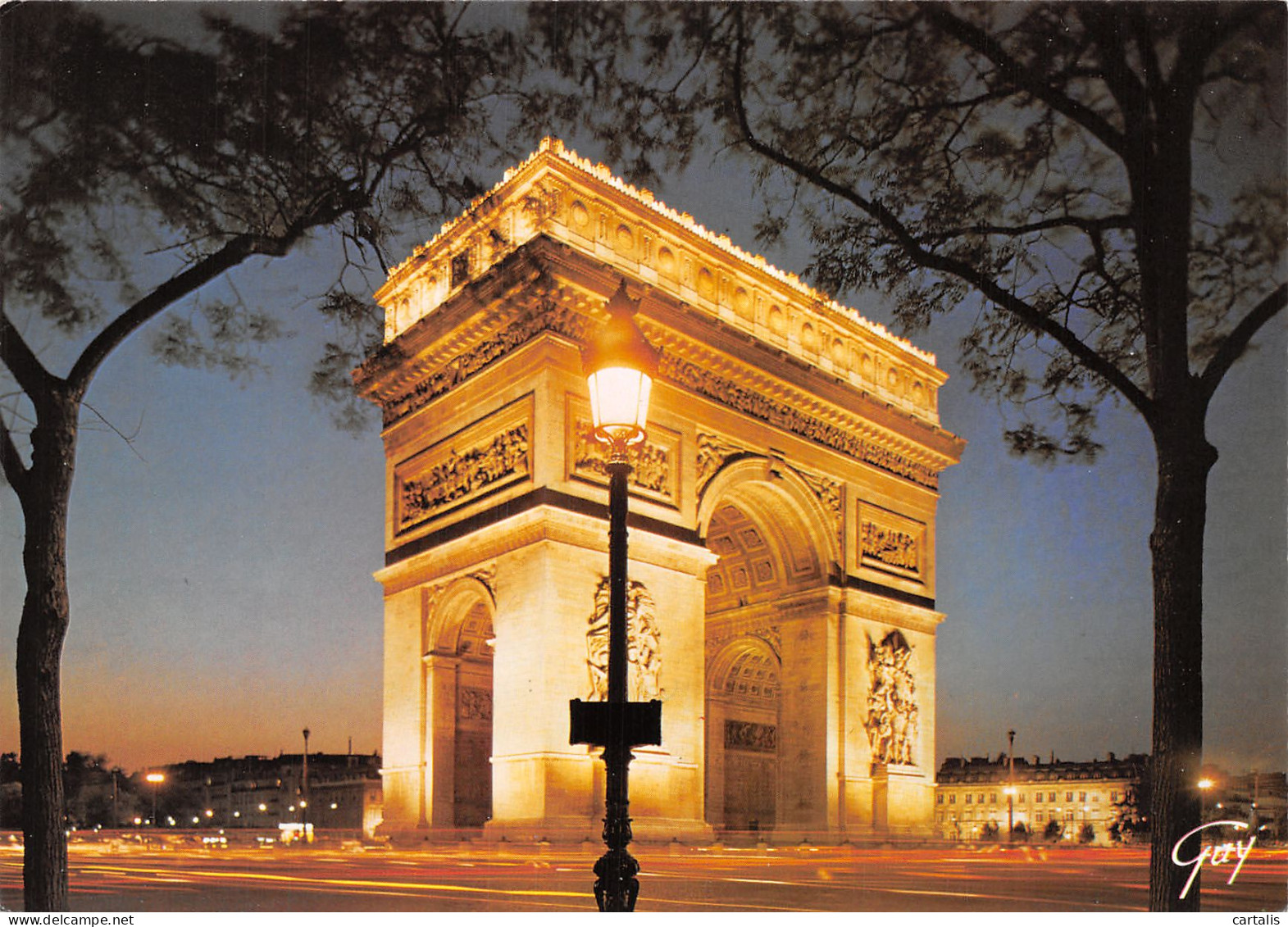 75-PARIS ARC DE TRIOMPHE-N°4166-B/0259 - Arc De Triomphe