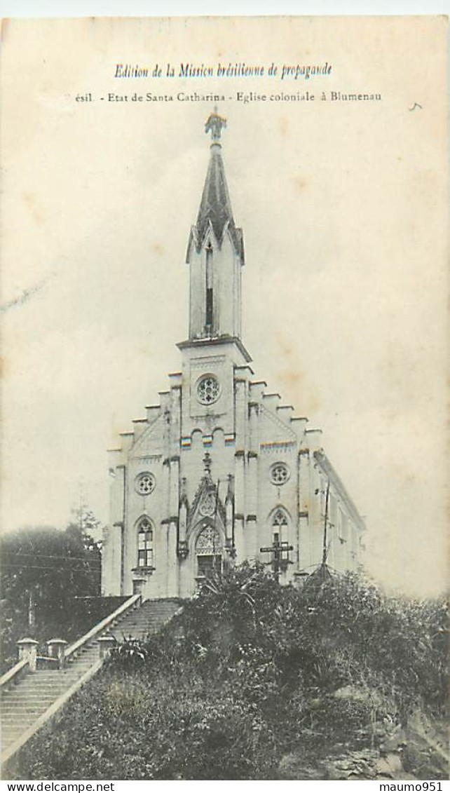 BRESIL -Etat De Santa Catharina. Eglise Coloniale A Blumenau - Sonstige & Ohne Zuordnung