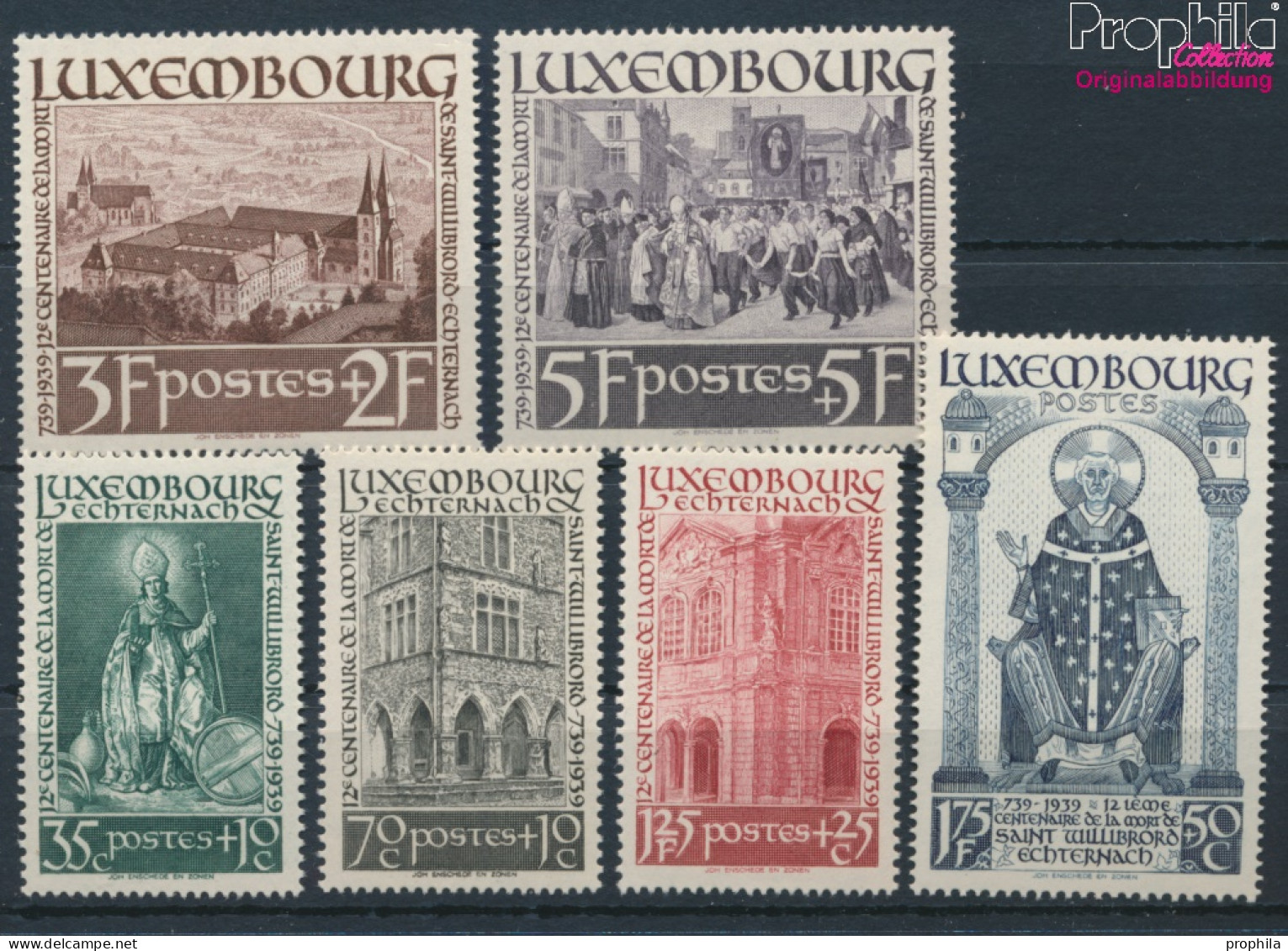 Luxemburg 309-314 (kompl.Ausg.) Postfrisch 1938 Hl. Willibrord (10368698 - Ongebruikt