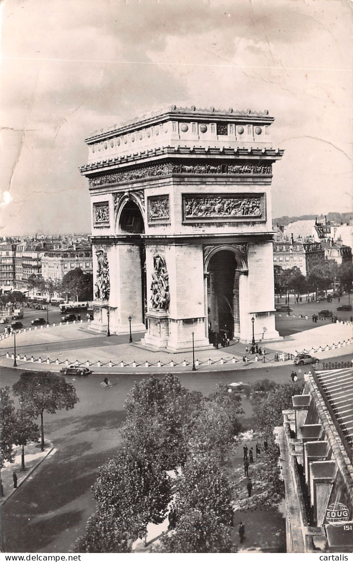 75-PARIS L ARC DE TRIOMPHE DE L ETOILE-N°4166-E/0171 - Arc De Triomphe