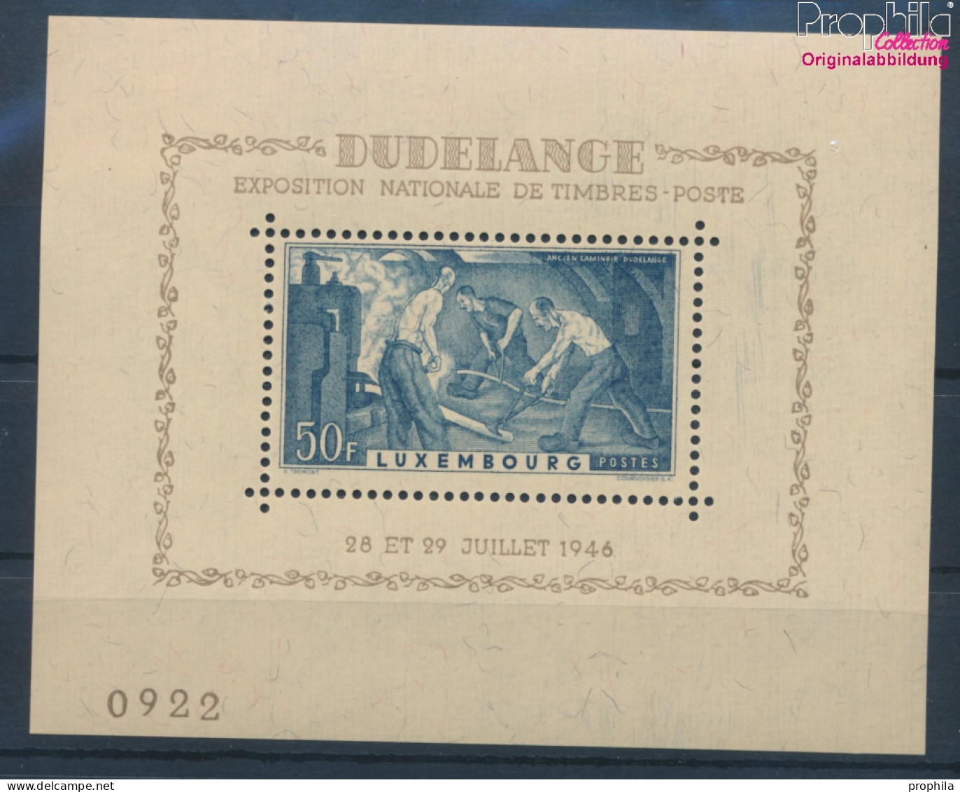 Luxemburg Block6 (kompl.Ausg.) Postfrisch 1946 Eisenwerk (10386411 - Unused Stamps