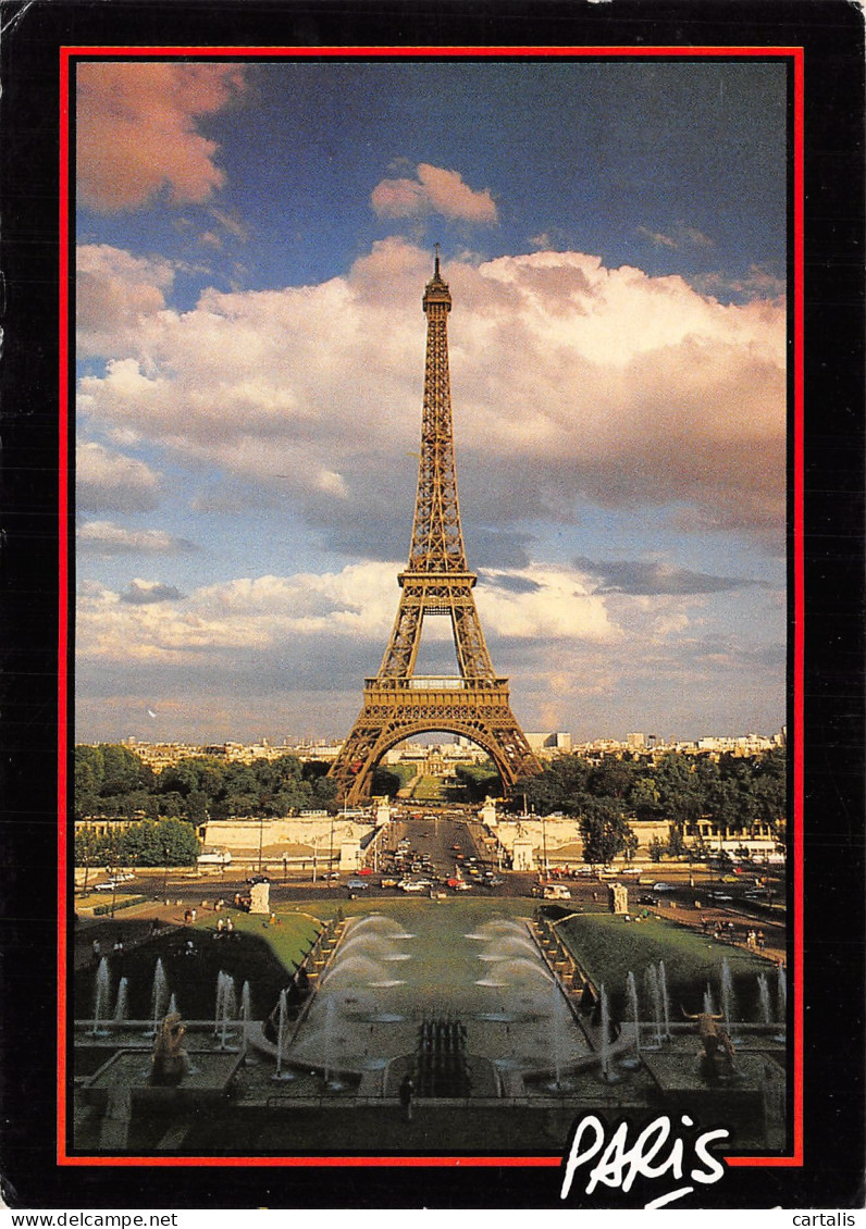 75-PARIS LA TOUR EIFFEL-N°4166-D/0025 - Tour Eiffel