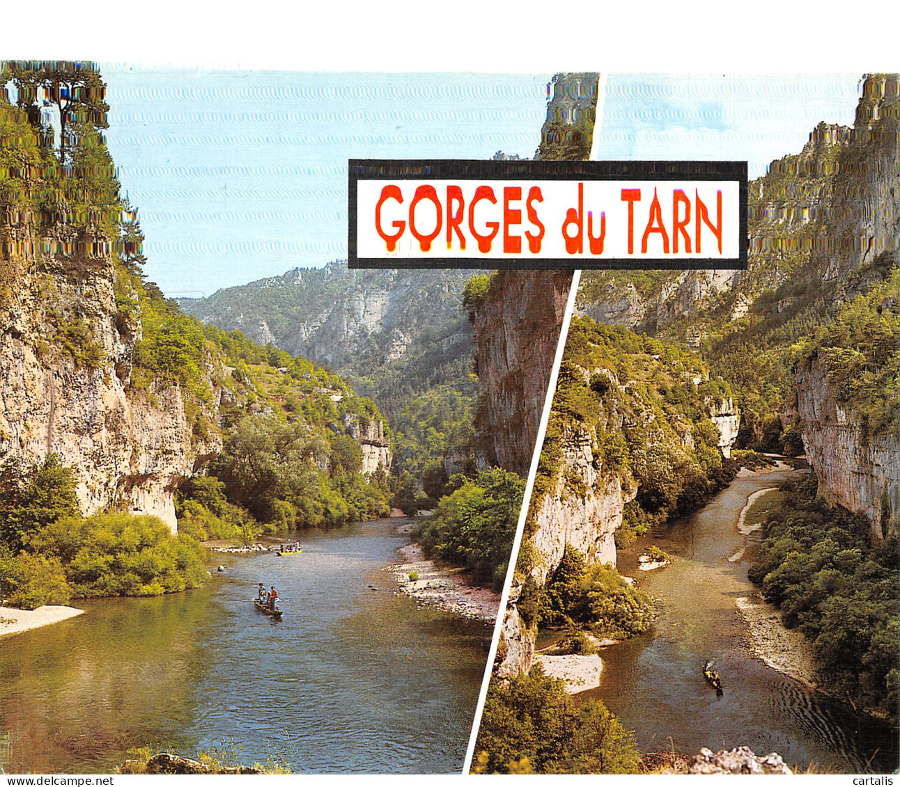 48-GORGES DU TARN DETROITS-N°4167-B/0289 - Gorges Du Tarn