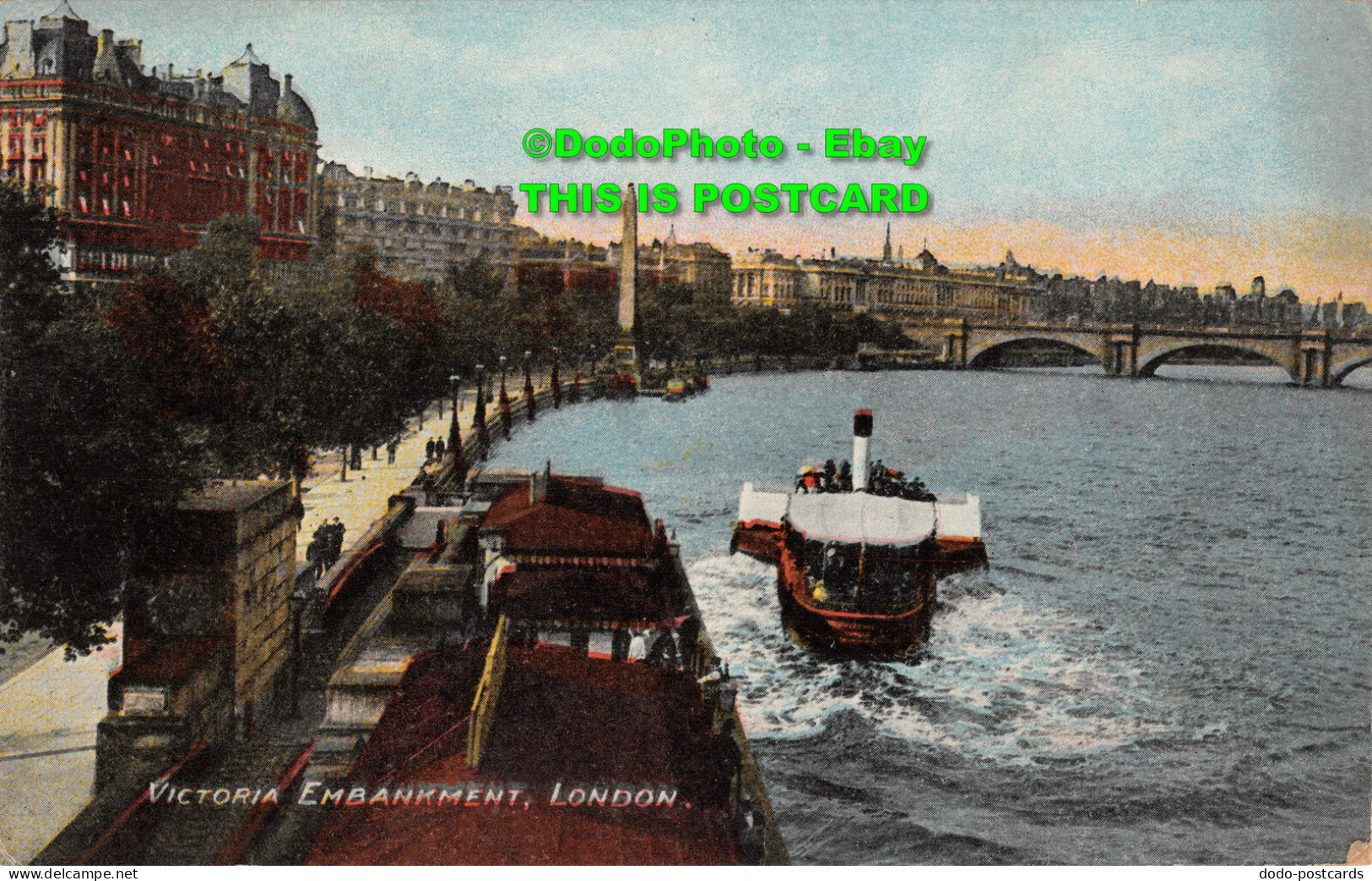 R426728 London. Victoria Embankment. J. W. B. Series. No. 406. Commercial Series - Other & Unclassified