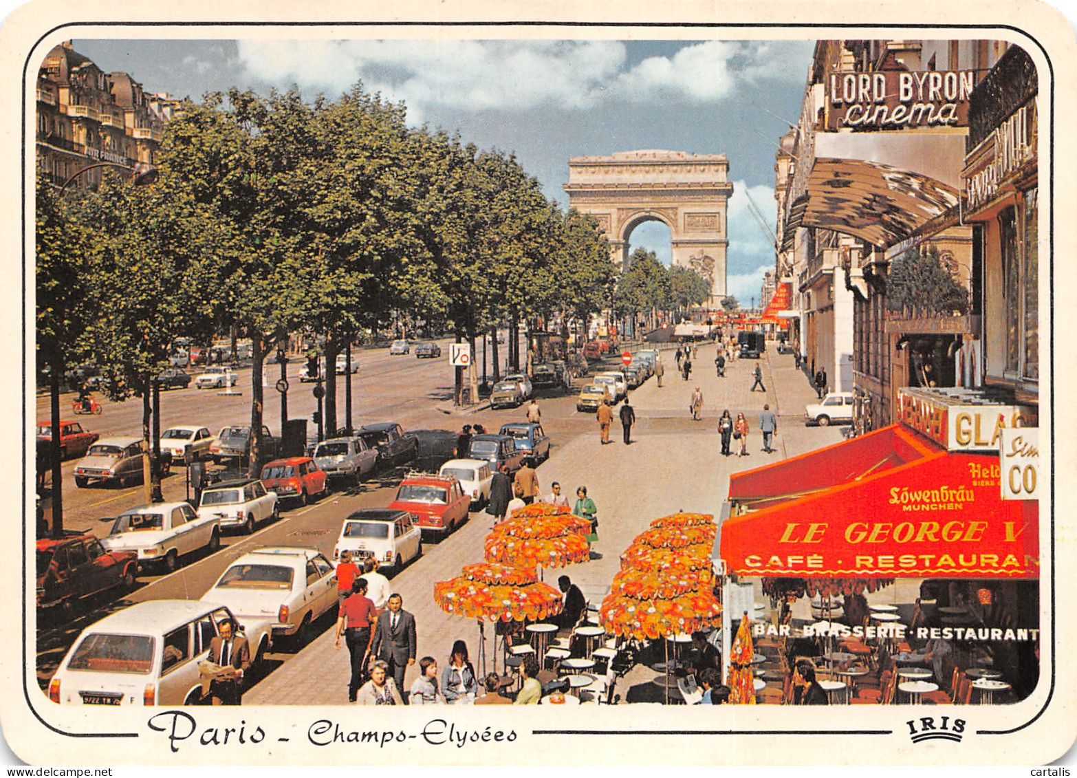 75-PARIS ARC DE TRIOMPHE-N°4167-A/0329 - Arc De Triomphe