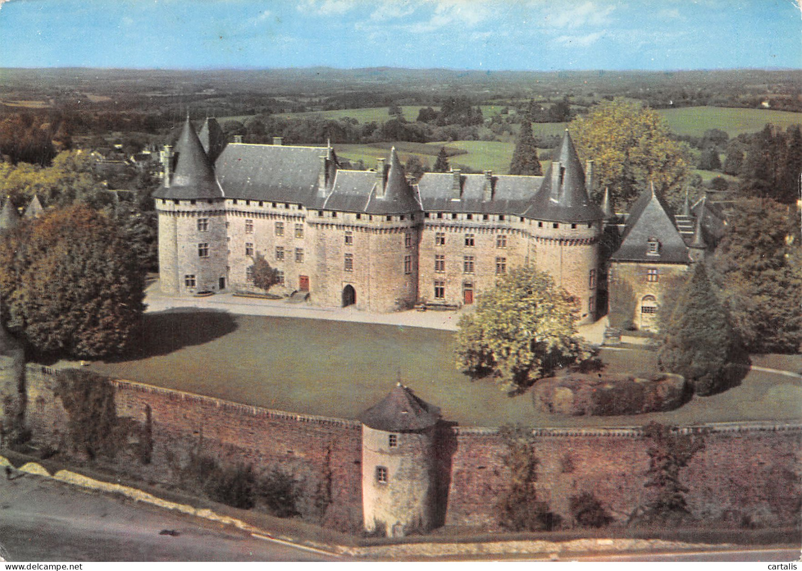 19-POMPADOUR LE CHATEAU-N°4167-D/0097 - Other & Unclassified