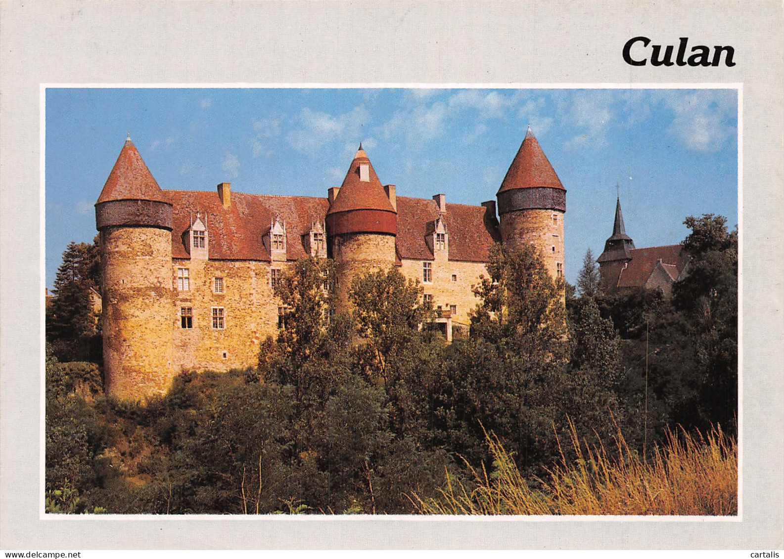 18-CULAN LE CHATEAU-N°4167-D/0051 - Culan