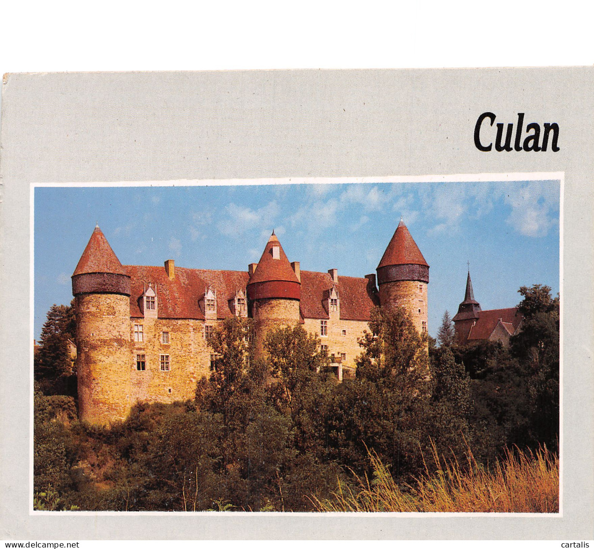 18-CULAN LE CHATEAU-N°4167-D/0037 - Culan