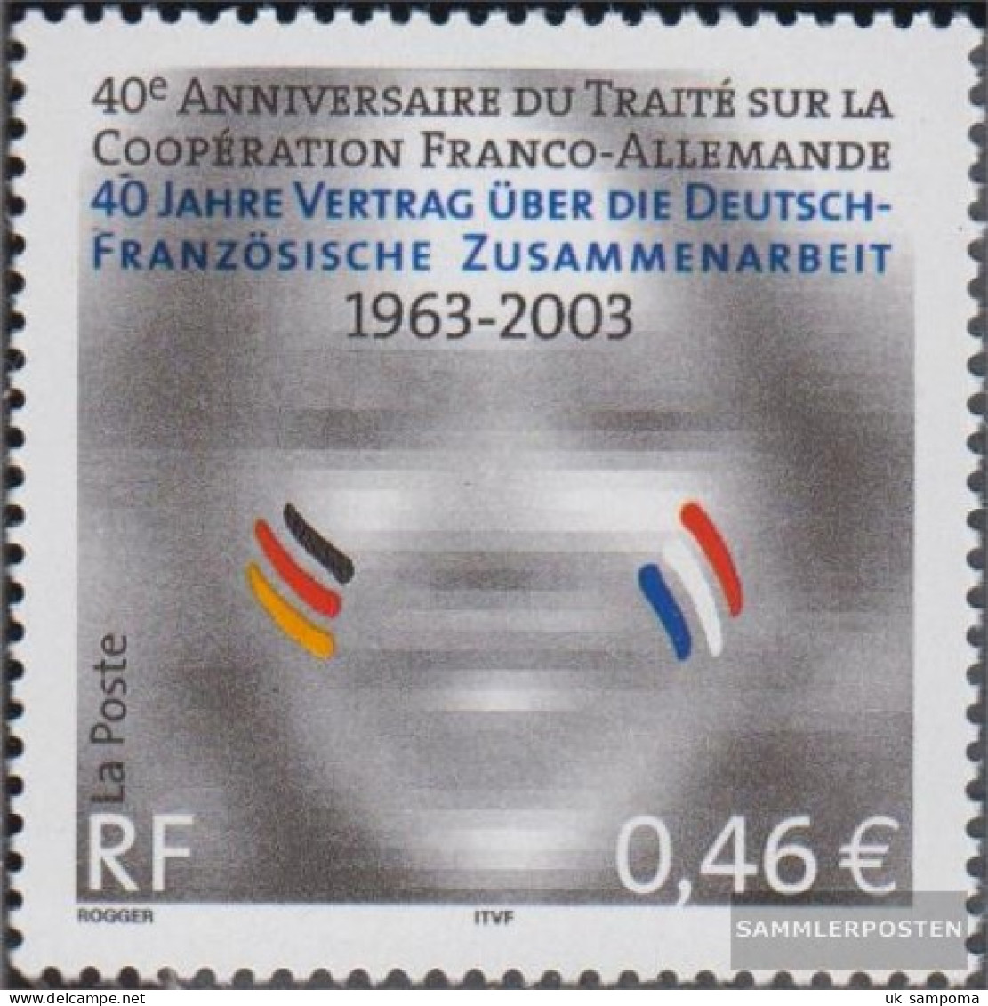 France 3681 (complete Issue) Unmounted Mint / Never Hinged 2003 Co - Unused Stamps