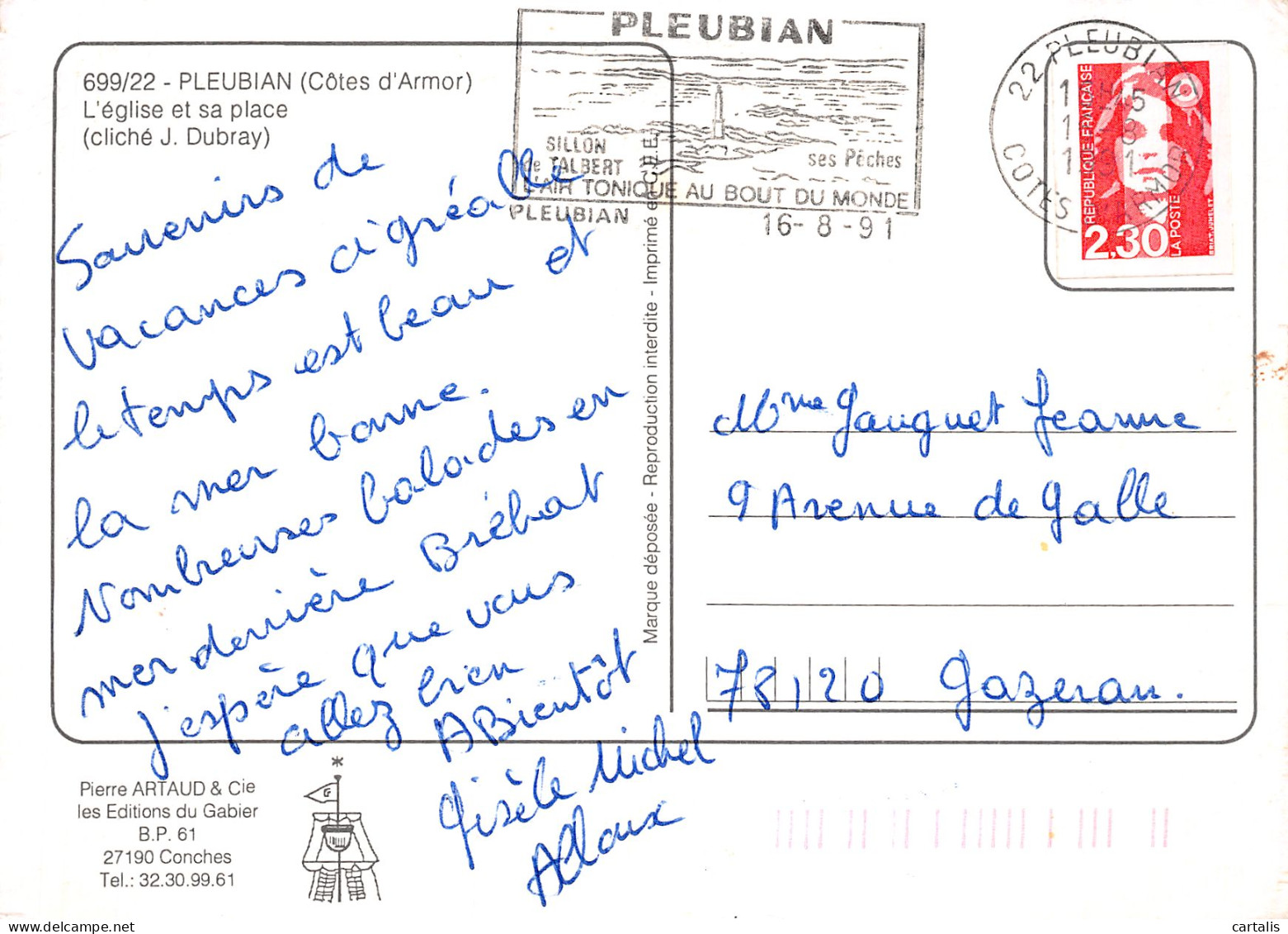 22-PLEUBIAN-N°4168-C/0049 - Pleubian