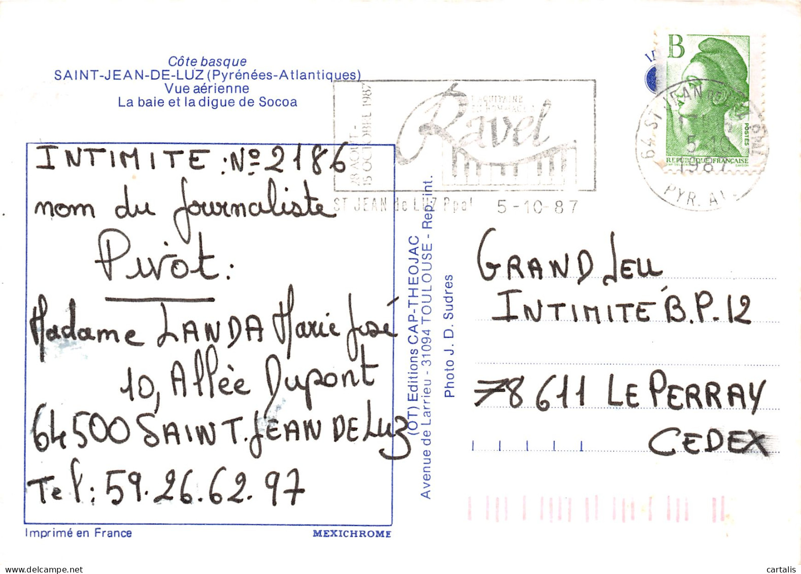 64-SAINT JEAN DE LUZ-N°4168-C/0021 - Saint Jean De Luz