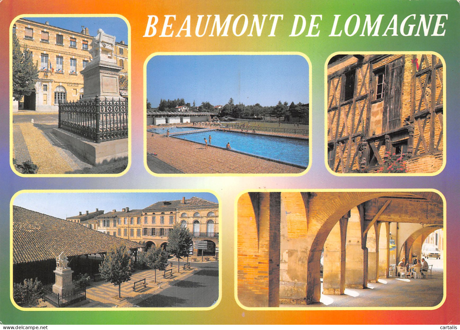 82-BEAUMONT DE LOMAGNE-N°4168-B/0379 - Beaumont De Lomagne