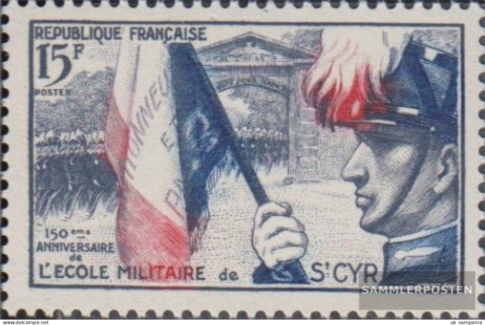 France 1022 (complete Issue) Unmounted Mint / Never Hinged 1954 St. Cyr - Neufs