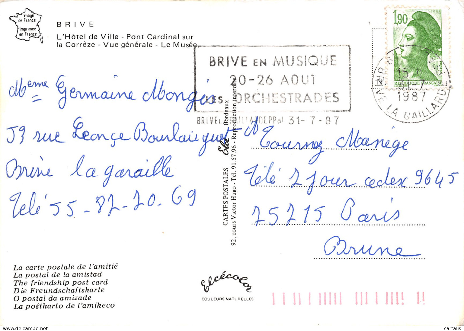 19-BRIVE-N°4168-B/0197 - Brive La Gaillarde