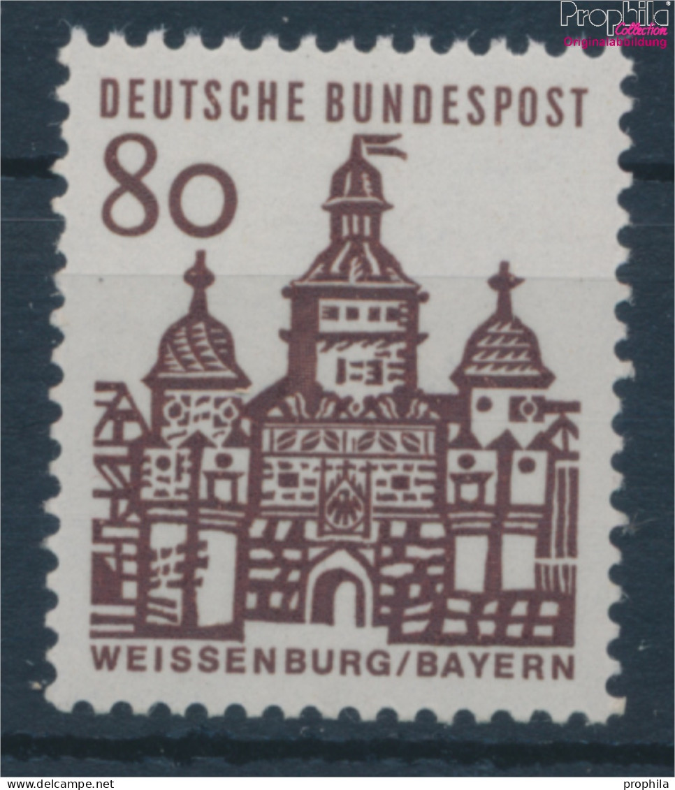 BRD 461R Mit Zählnummer Postfrisch 1964 Bauwerke (10343004 - Nuovi