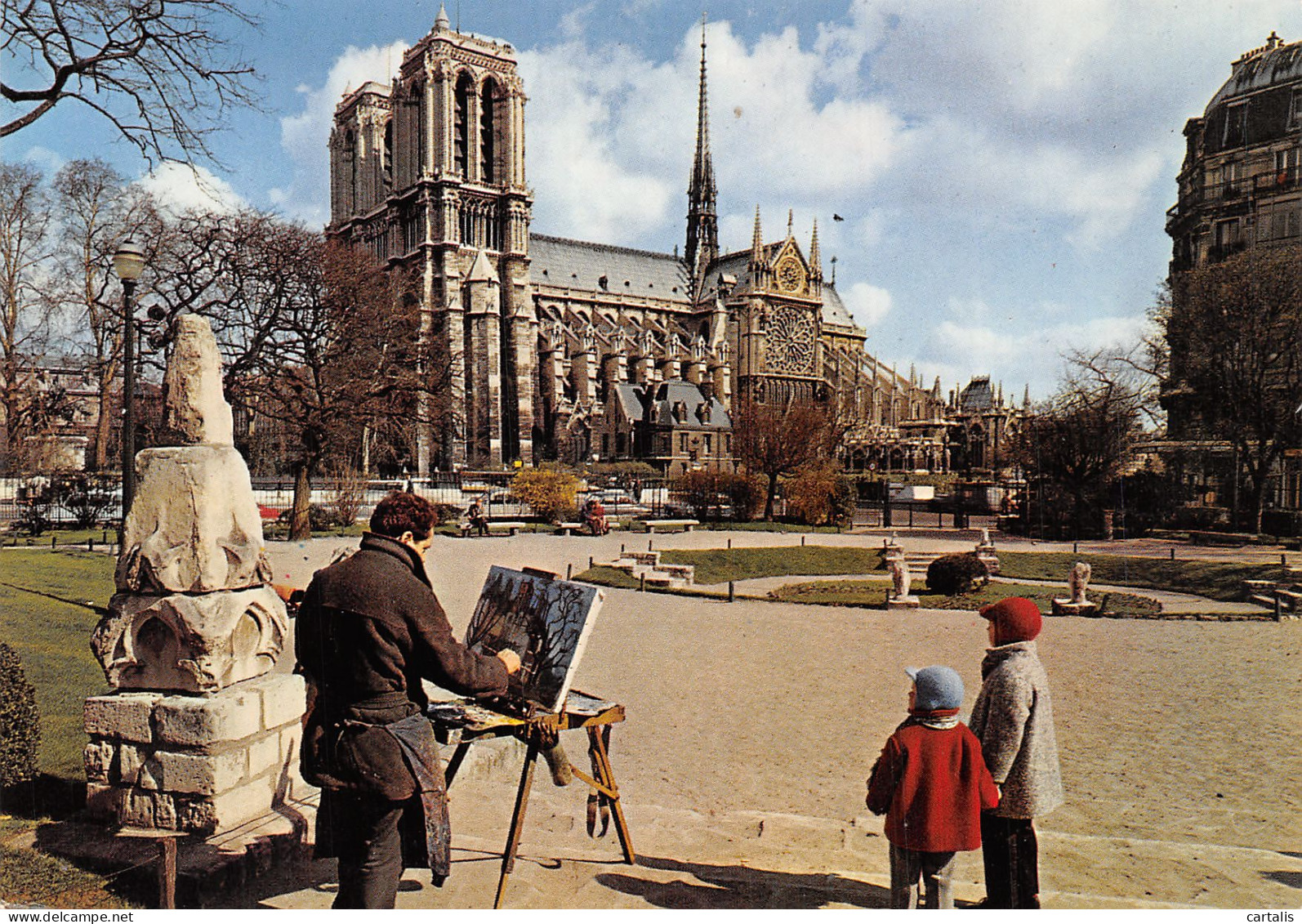 75-PARIS NOTRE DAME-N°4168-A/0215 - Notre-Dame De Paris