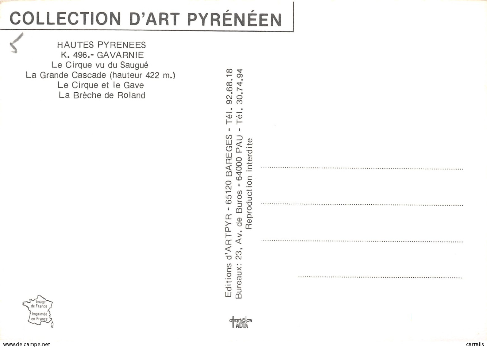 65-GAVARNIE-N°4169-B/0083 - Gavarnie