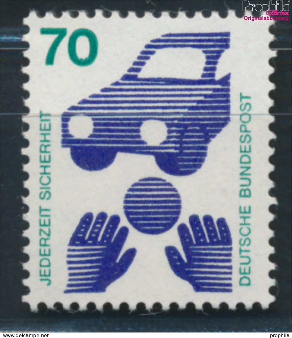 BRD 773Rd Mit Blauer Zählnummer (kompl.Ausg.) Postfrisch 1973 Unfallverhütung (10348139 - Unused Stamps