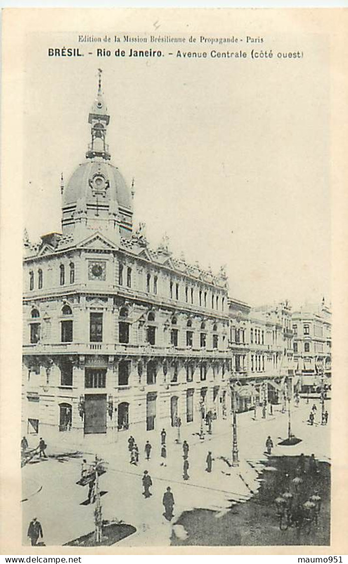 BRESIL - Rio De Janeiro - Avenue Centrale . ( Coté Ouest) - Rio De Janeiro