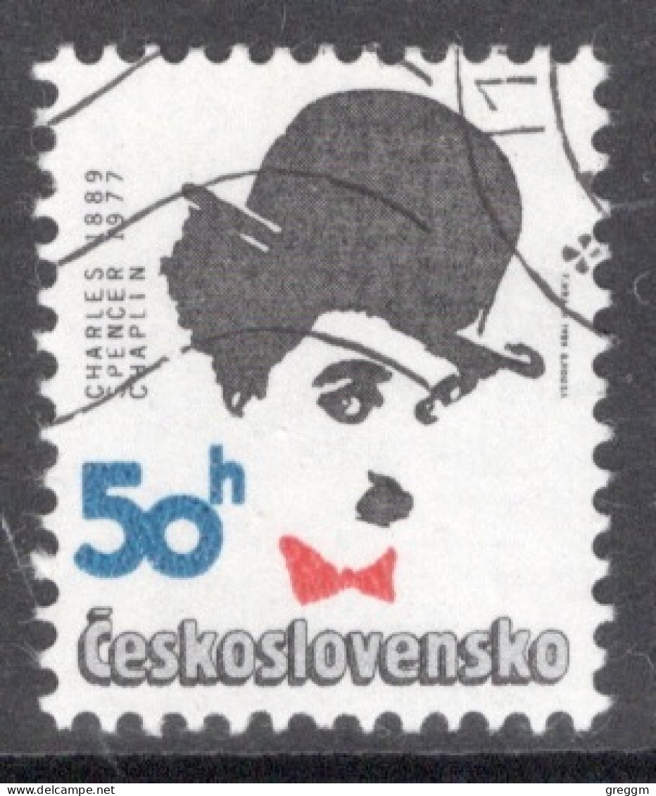 Czechoslovakia 1989 Single Stamp To Celebrate Birth Anniversaries In Fine Used - Gebruikt