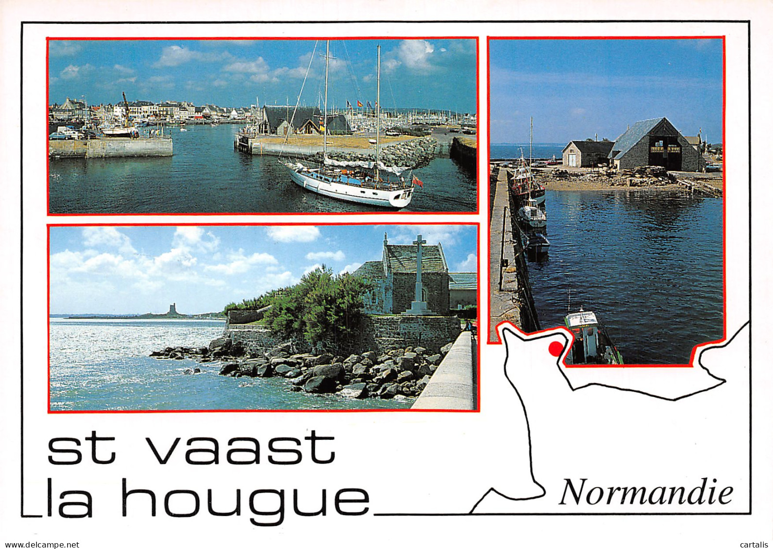 50-SAINT VAAST LA HOUGUE-N°4169-A/0287 - Saint Vaast La Hougue