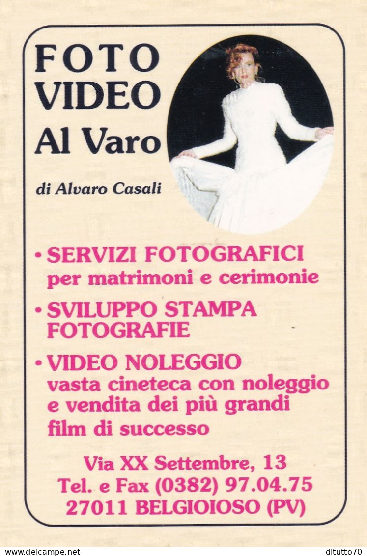 Calendarietto - Foto Video Al Varo - Belgioioso - Pavia - Anno 1998 - Kleinformat : 1991-00