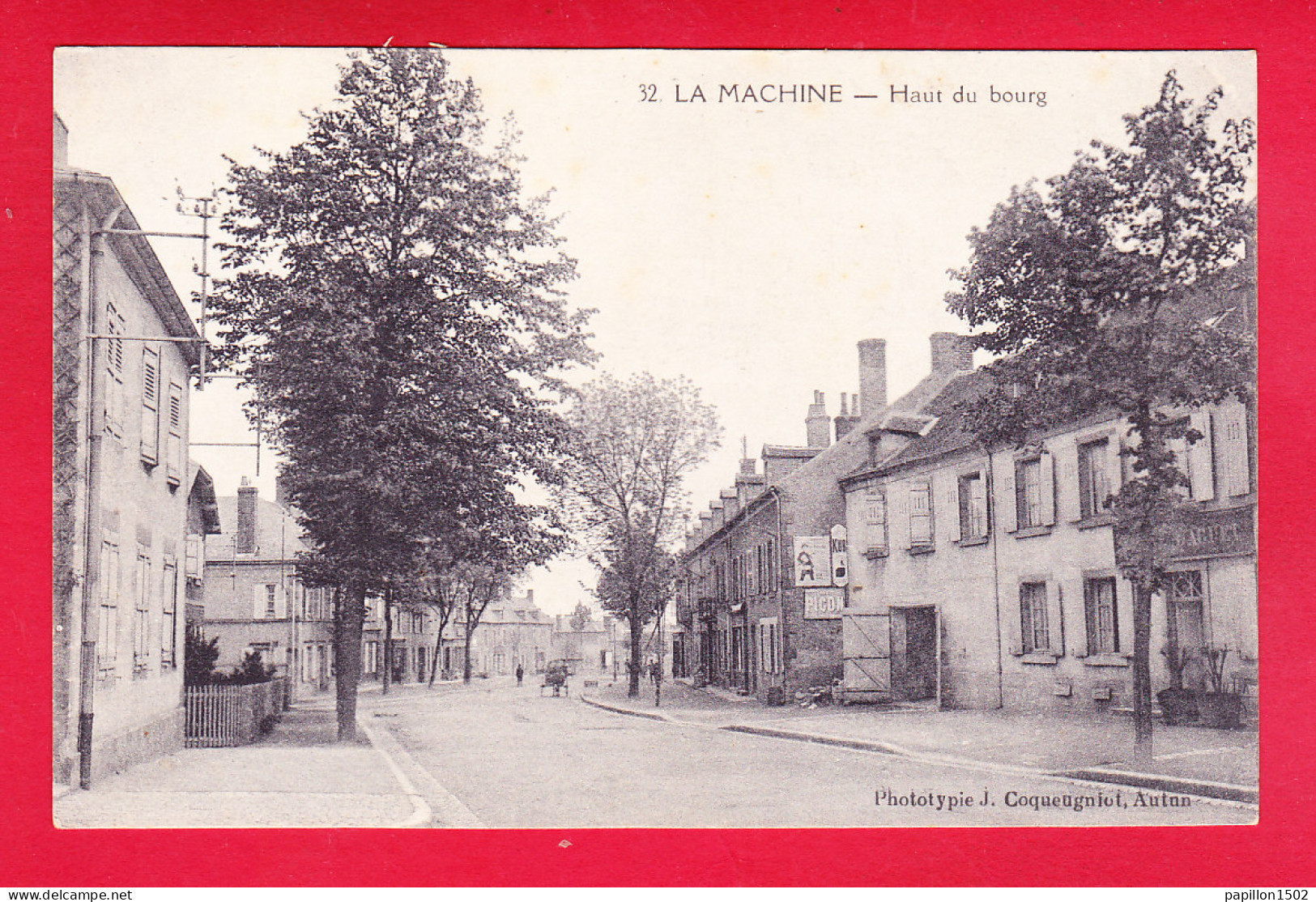 F-58-La Machine-01A04  Le Haut Du Bourg, Cpa BE - La Machine