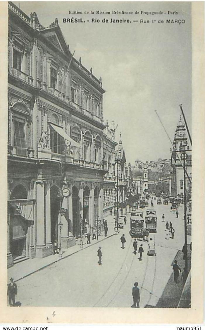 BRESIL - Rio De Janeiro - Rue 1er De Março - Rio De Janeiro