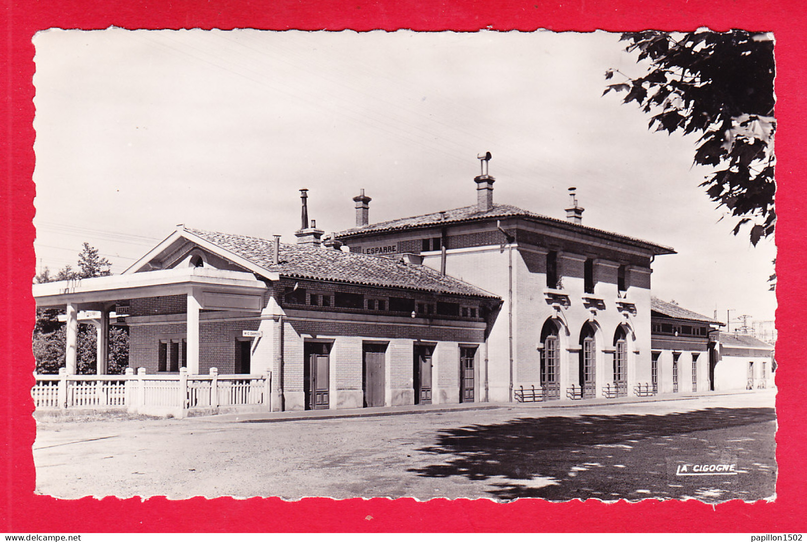 F-33-Lesparre-03Ph47  La Gare, Vue Extérieure - Lesparre Medoc