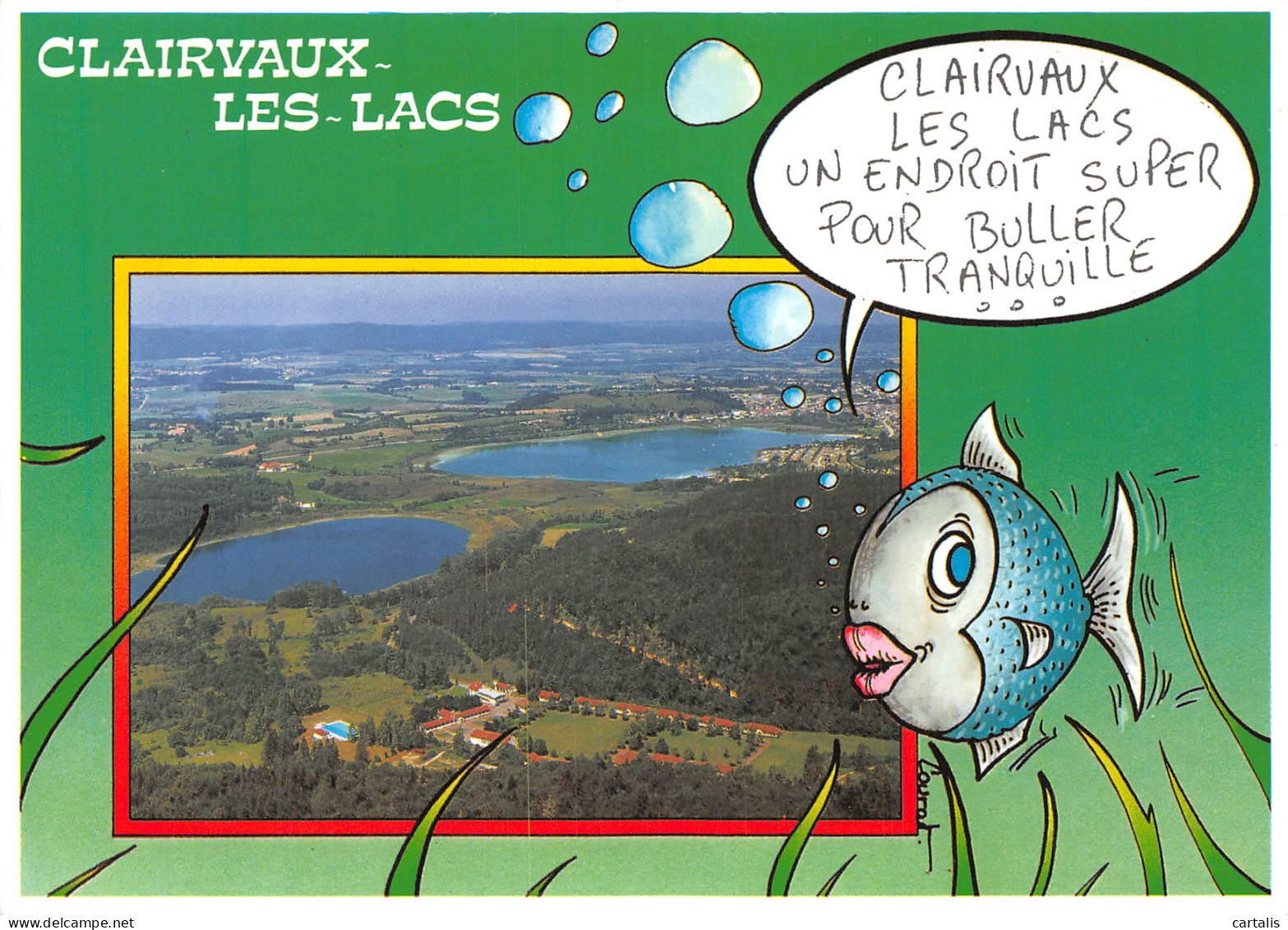 39-CLAIRVAUX LES LACS-N°4169-C/0267 - Clairvaux Les Lacs