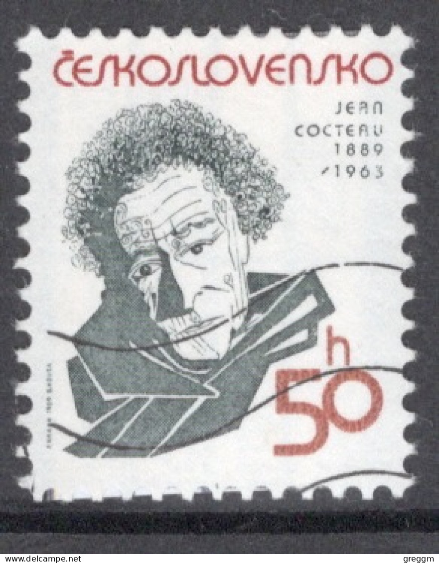 Czechoslovakia 1989 Single Stamp To Celebrate Birth Anniversaries In Fine Used - Oblitérés