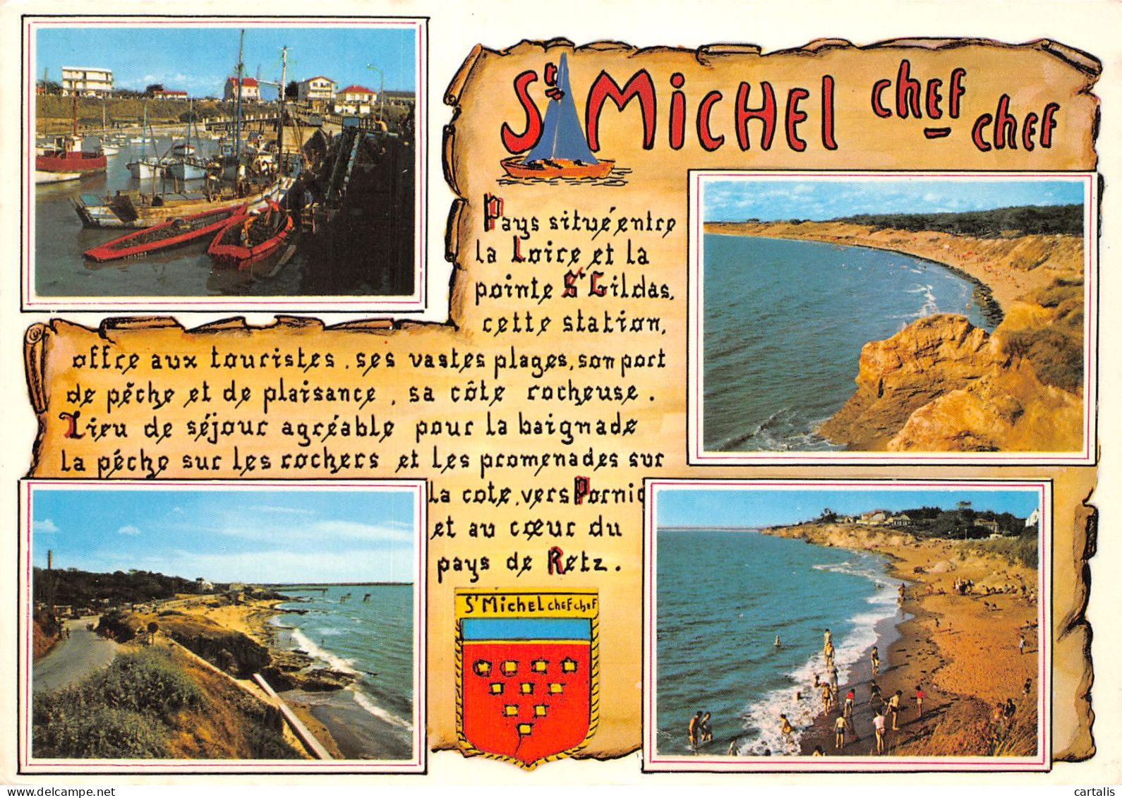 44-SAINT MICHEL CHEF CHEF-N°4169-B/0351 - Saint-Michel-Chef-Chef