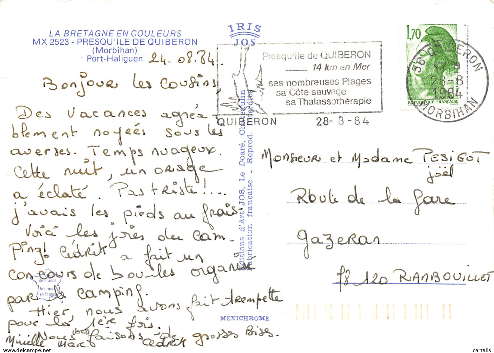 56-QUIBERON-N°4169-B/0323 - Quiberon