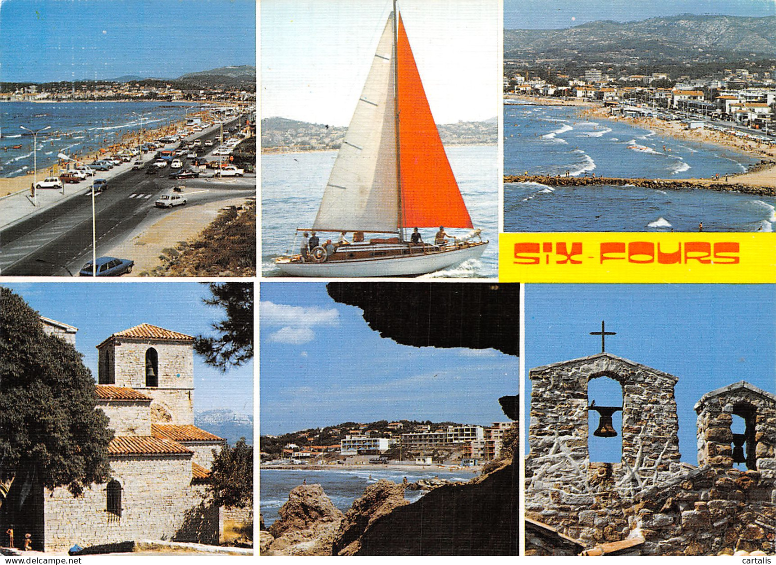 83-SIX FOURS LES PLAGES-N°4170-C/0173 - Six-Fours-les-Plages