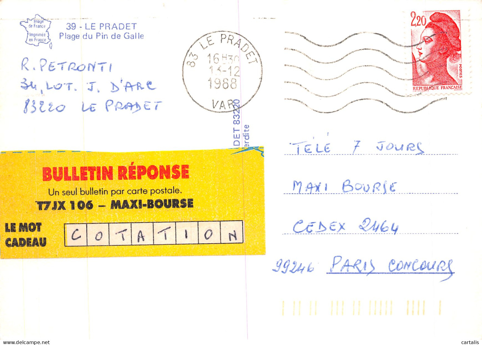 83-LE PRADET-N°4170-C/0137 - Le Pradet