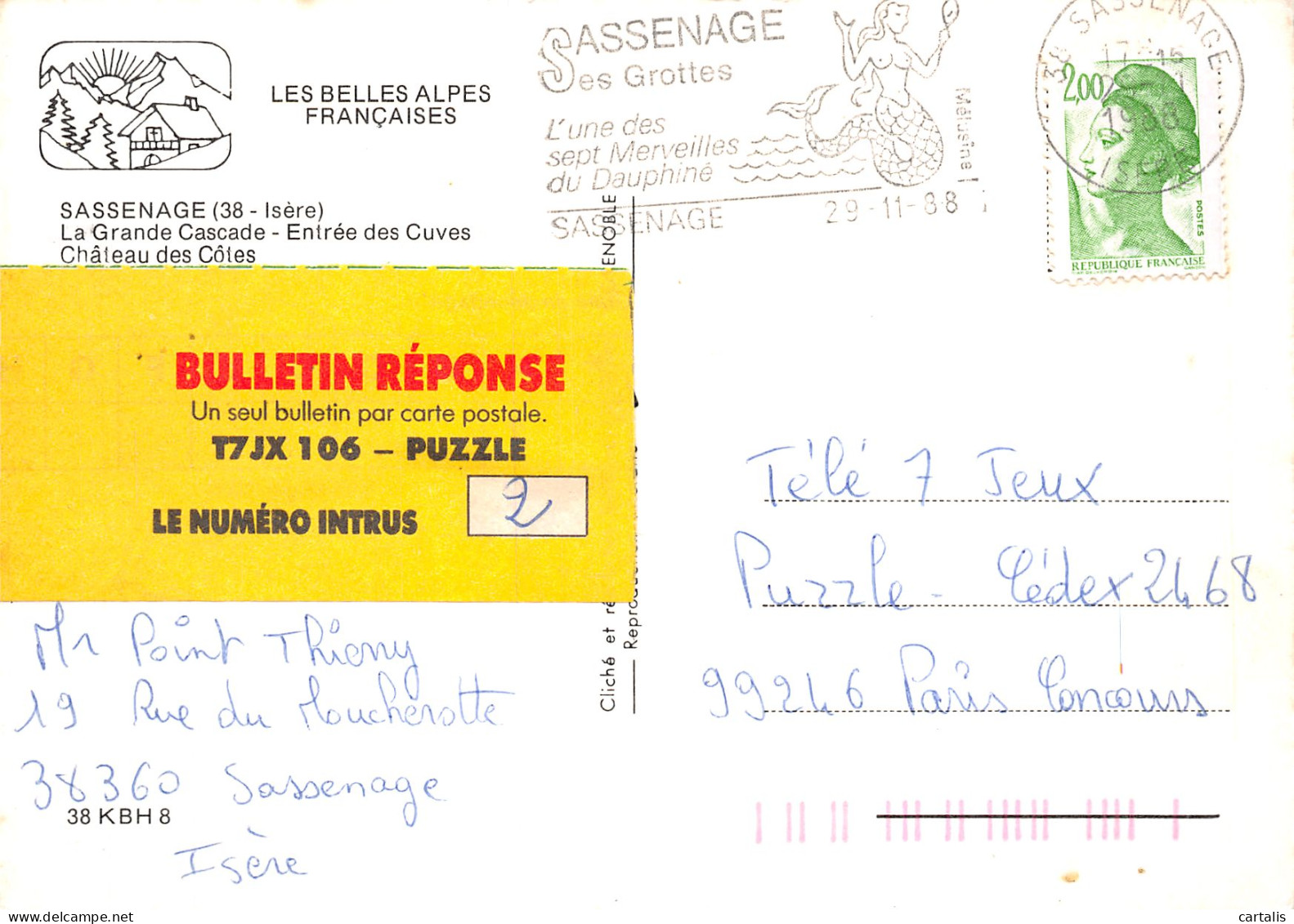 38-SASSENAGE-N°4170-B/0157 - Sassenage