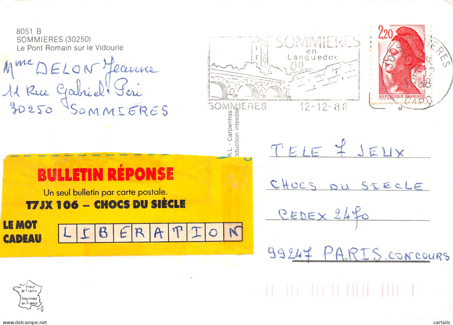 30-SOMMIERES-N°4170-B/0123 - Sommières