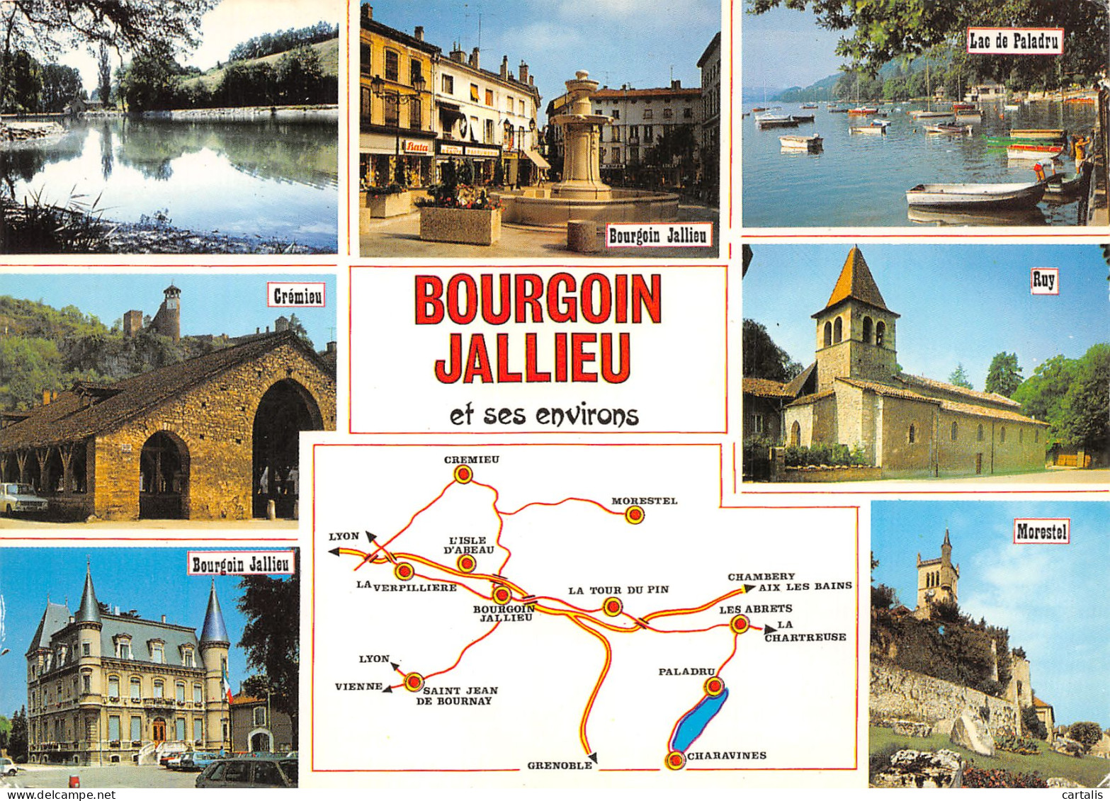 38-BOURGOIN JALLIEU-N°4170-B/0075 - Bourgoin