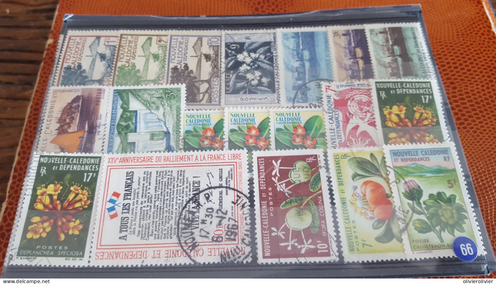 REF A1425 COLONIE FRANCAISE NOUVELLE CALEDONIE - Collections, Lots & Séries