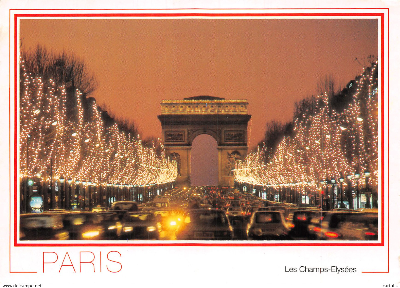 75-PARIS LES CHMAPS ELYSEES-N°4170-A/0257 - Champs-Elysées