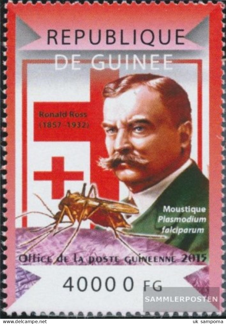 Guinea 10991 (complete. Issue) Unmounted Mint / Never Hinged 2015 Fight Against Malaria - Guinea (1958-...)