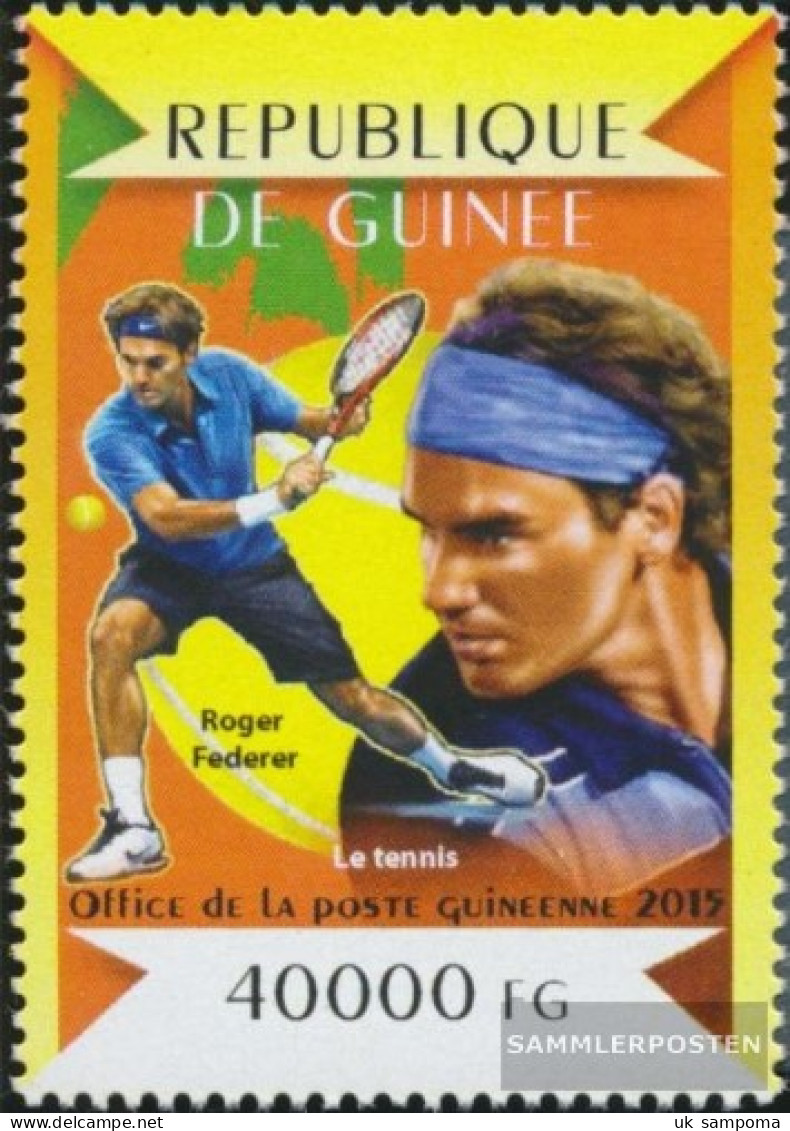 Guinea 10986 (complete. Issue) Unmounted Mint / Never Hinged 2015 Tennis - Guinea (1958-...)