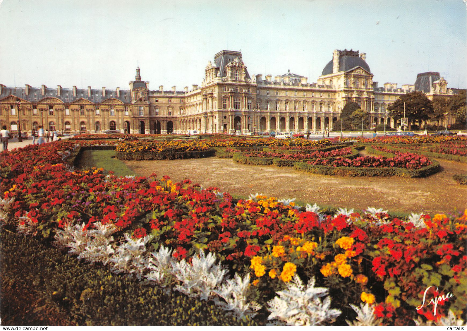 75-PARIS LE LOUVRE ET SES JARDINS-N°4171-A/0119 - Louvre