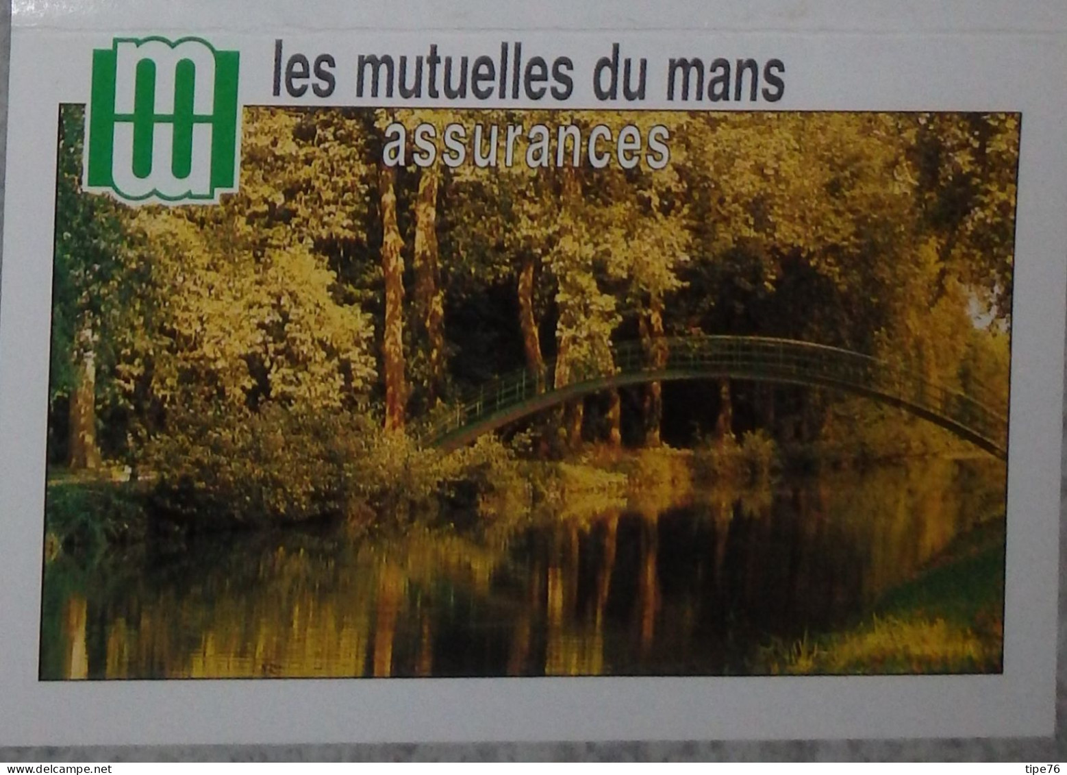 Petit Calendrier Poche 1999 Assurances Les Mutuelles Du Mans Le Mans Sarthe - Le Pellerin Loire Atlantique - Tamaño Pequeño : 1991-00