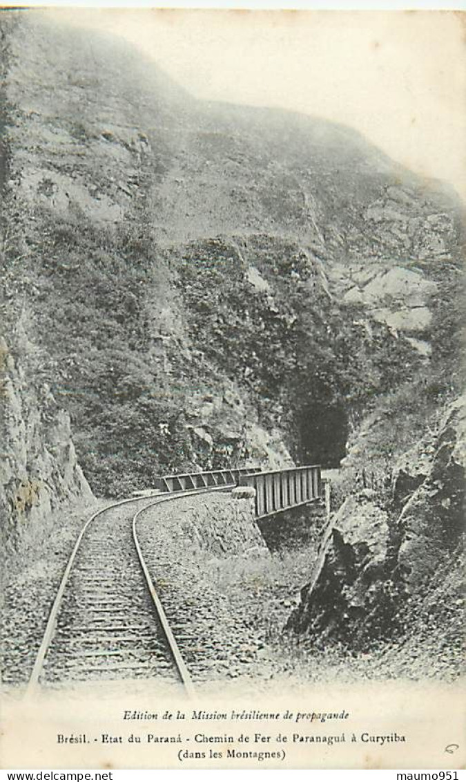 BRESIL - Etat Du Parana -  Chemin De Fer De Paranagua à Curytiba - Sonstige