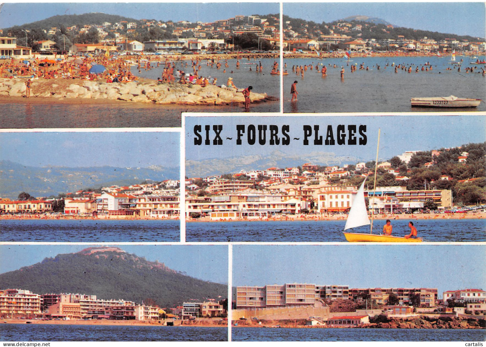 83-SIX FOURS LES PLAGES-N°4171-B/0175 - Six-Fours-les-Plages