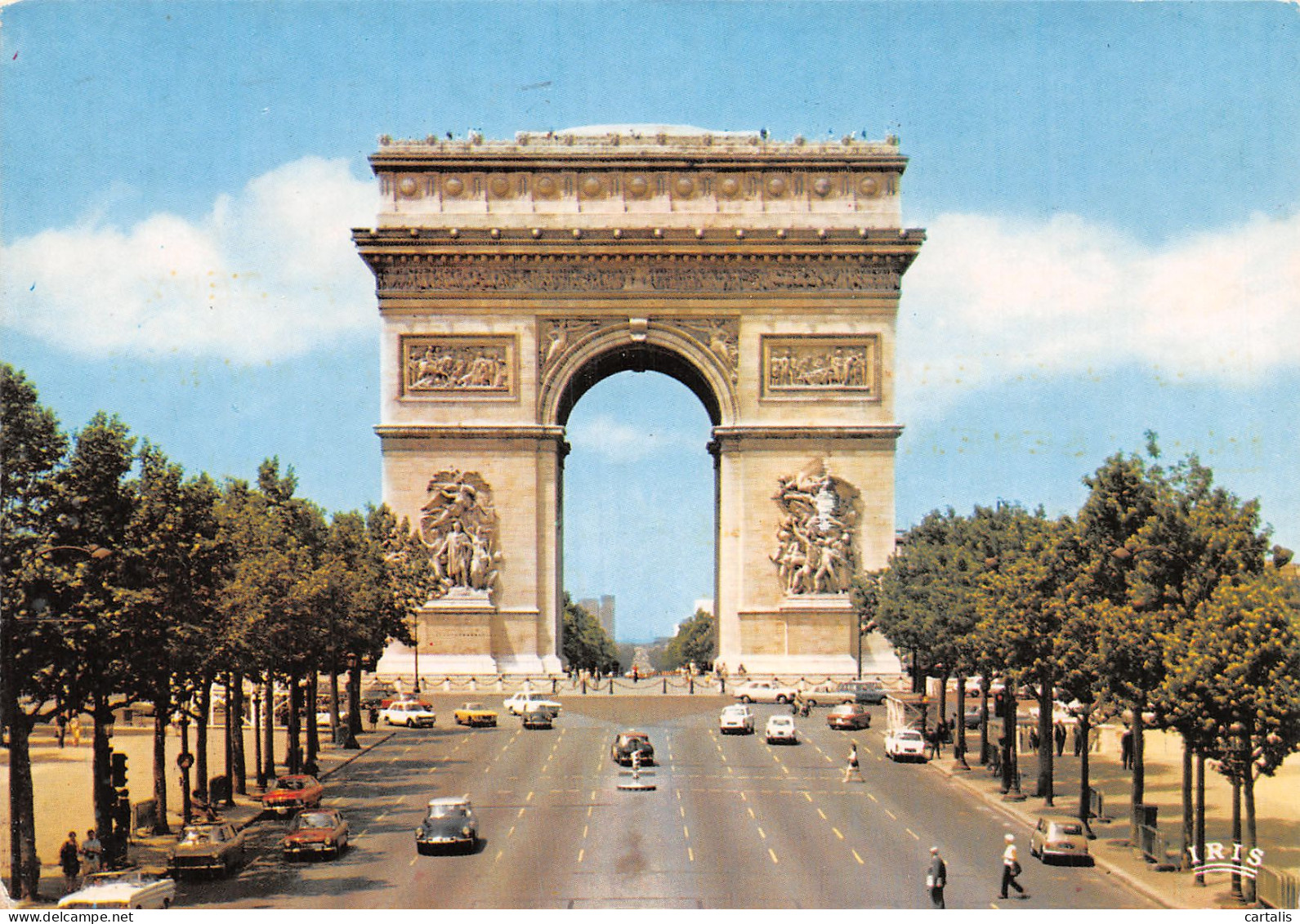 75-PARIS L ARC DE TRIOMPHE-N°4171-B/0147 - Arc De Triomphe